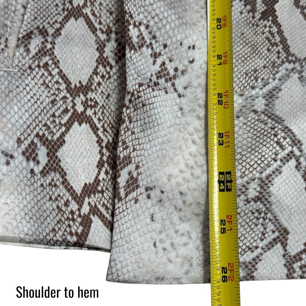 NEW Bishop + Young Satin Iconic Python Print Ligh… - image 12